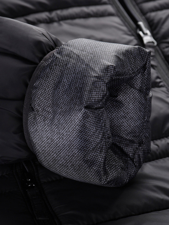 ALPINE PRO Детско двустранно яке ALPINE PRO DOUWO черно