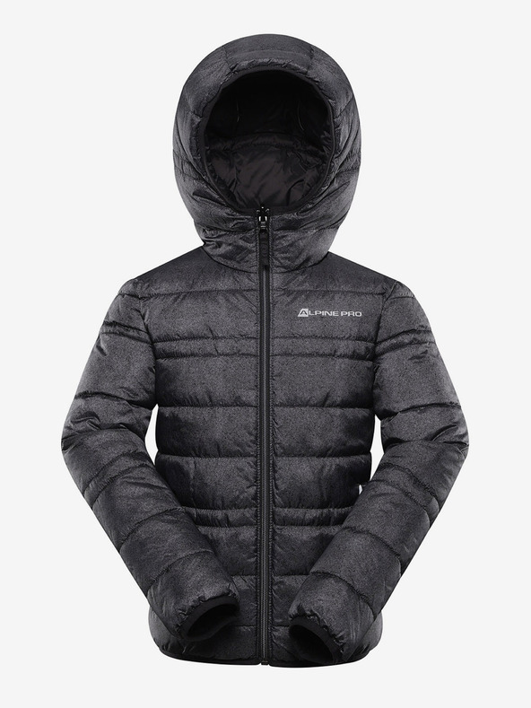 ALPINE PRO Детско двустранно яке ALPINE PRO DOUWO черно