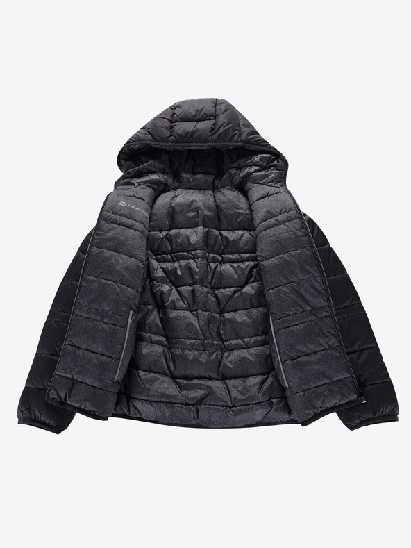 ALPINE PRO Детско двустранно яке ALPINE PRO DOUWO черно