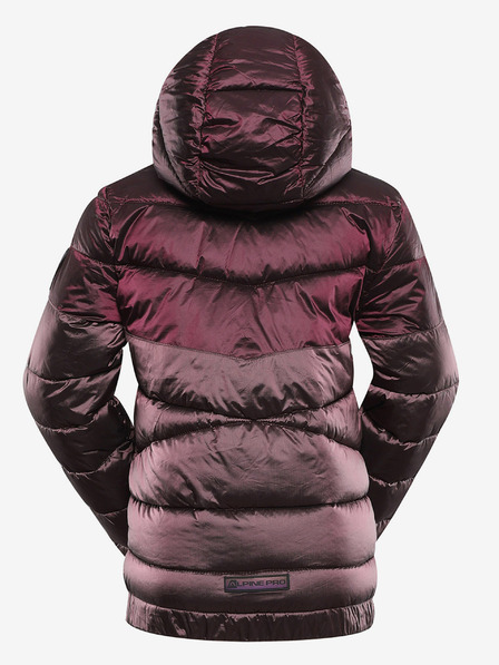 ALPINE PRO Детско яке с висока температура и импрегниране ALPINE PRO GROLLO розово