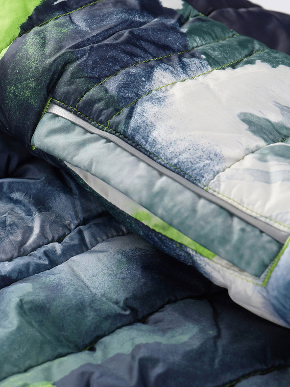 ALPINE PRO Детско двустранно яке ALPINE PRO DOUWO синьо