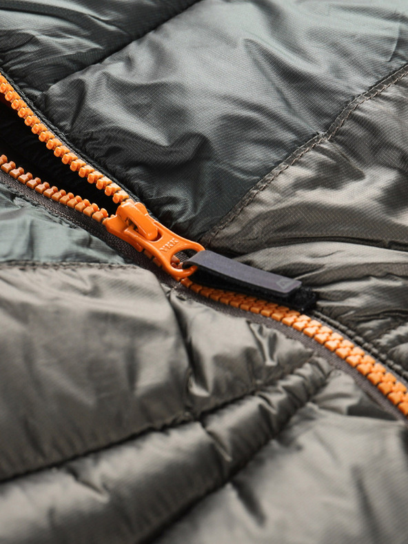 ALPINE PRO Детско яке с висока температура и импрегниране ALPINE PRO GROLLO в неутрален / земен цвят