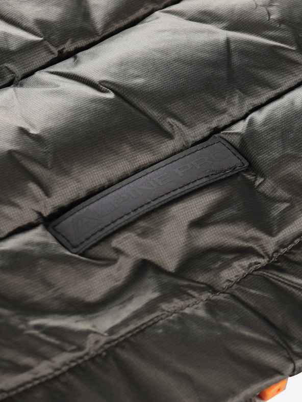 ALPINE PRO Детско яке с висока температура и импрегниране ALPINE PRO GROLLO в неутрален / земен цвят