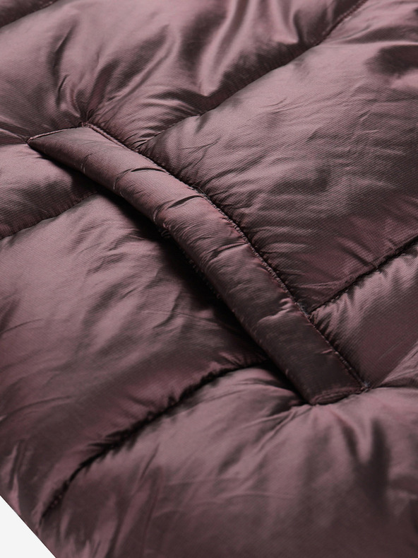 ALPINE PRO Дамска дълга ватирана жилетка с wr ALPINE PRO UREFA розова