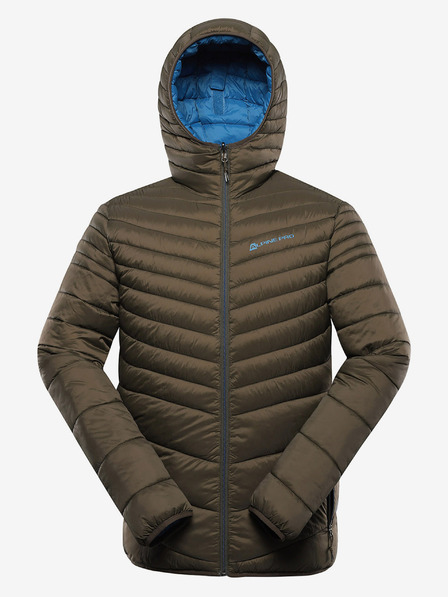 ALPINE PRO Зелено мъжко двустранно яке Hi-Therm Alpine Pro Eroma