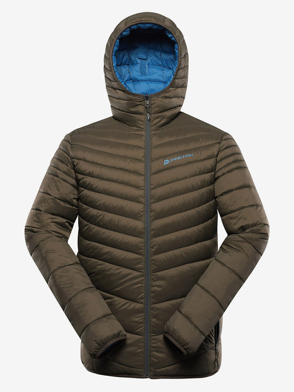 ALPINE PRO Зелено мъжко двустранно яке Hi-Therm Alpine Pro Eroma