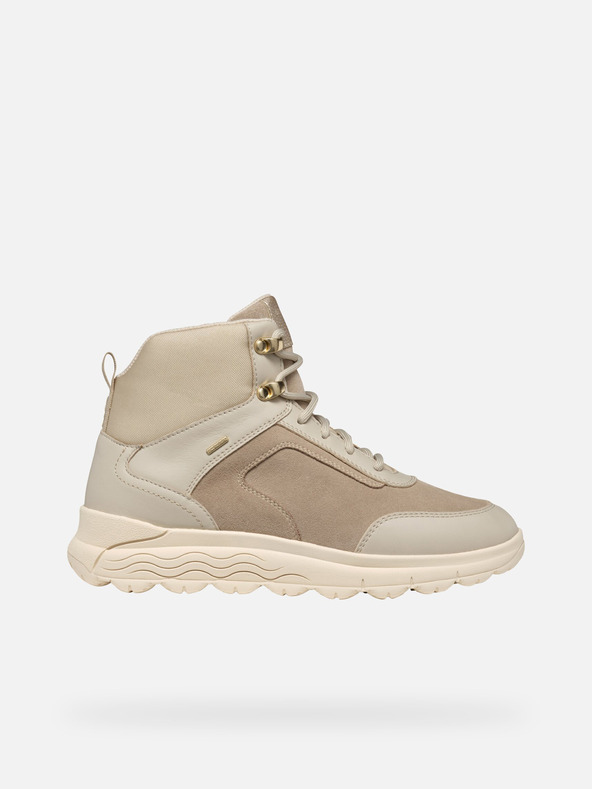 Geox Бежови дамски ankle обувки Geox Spherica 4x4 B ABX