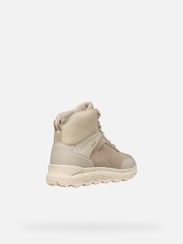 Geox Бежови дамски ankle обувки Geox Spherica 4x4 B ABX