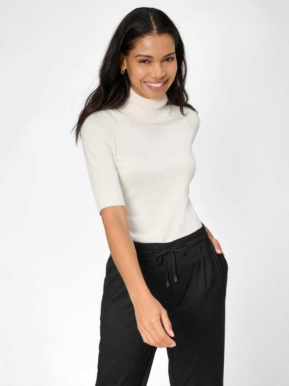 Orsay Бяло поло с три четвърти ръкав ORSAY