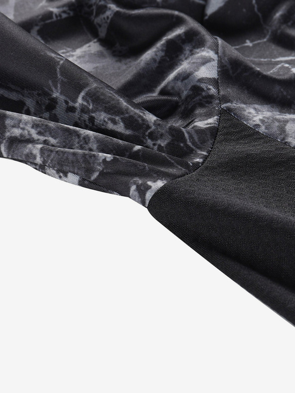 ALPINE PRO Alpine Pro SAGEN Сива колоездачна фланелка