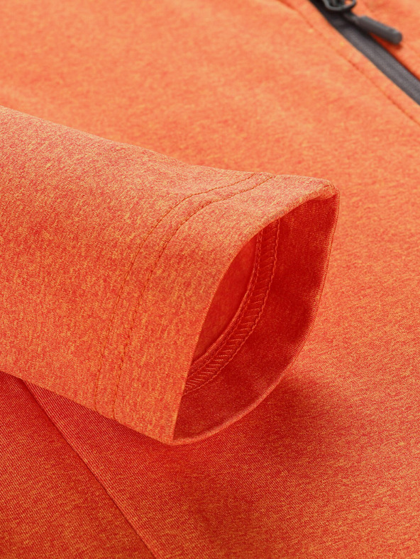 ALPINE PRO Оранжев мъжки суитшърт с бързосъхнещо покритие Alpine Pro GOLL