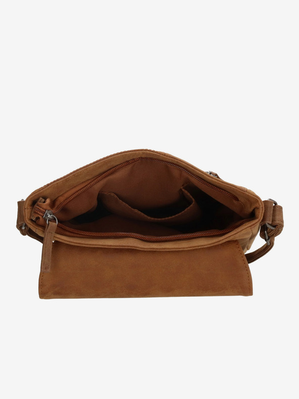 Beagles Чанта Beagles Brunete Чанта за рамо 1,5 л Cognac