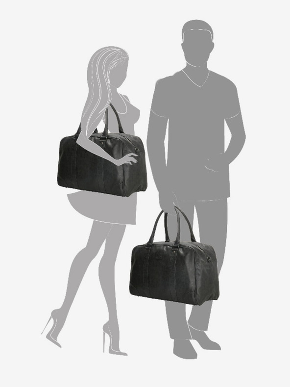 Enrico Benetti Пътна чанта Enrico Benetti Nouméa 66594 Black