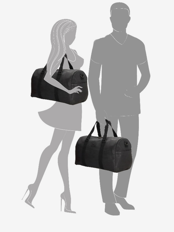 Enrico Benetti Пътна чанта Enrico Benetti Rotterdam Спортна чанта Black