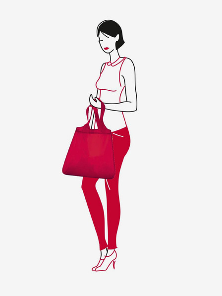 Reisenthel Чанта Reisenthel Mini Maxi Shopper Червено