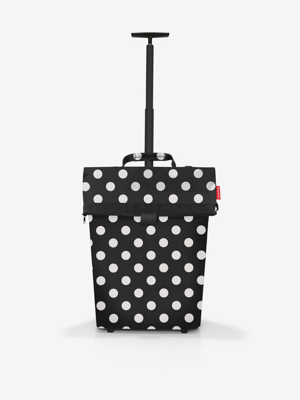 Reisenthel Пътническа чанта Reisenthel Trolley M Frame Dots White