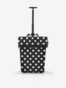 Reisenthel Пътническа чанта Reisenthel Trolley M Frame Dots White