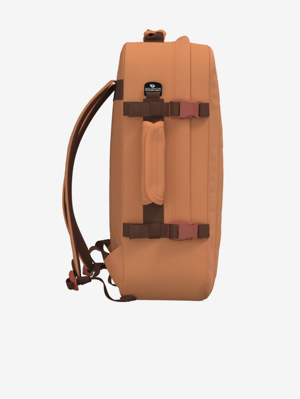 CabinZero Кафява дамска раница CabinZero Classic 44L Gobi sands