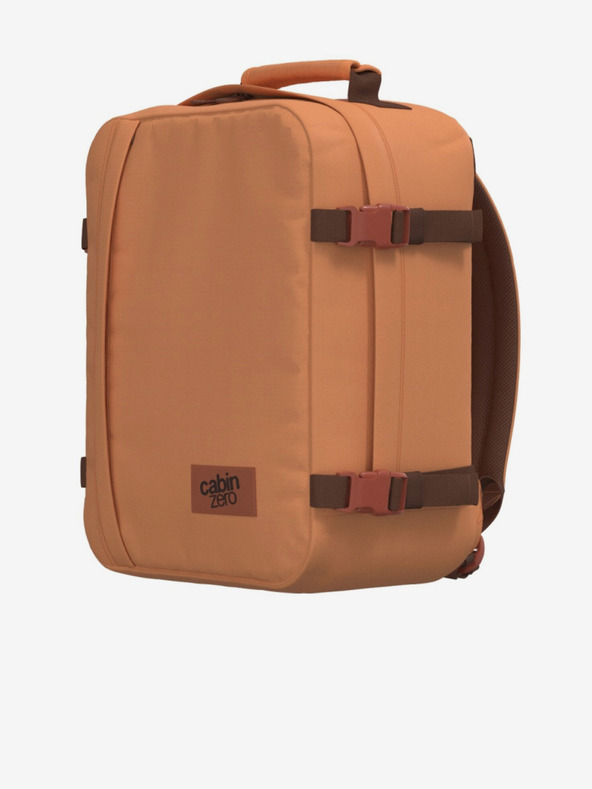 CabinZero Кафява раница CabinZero Classic 28L Gobi sands