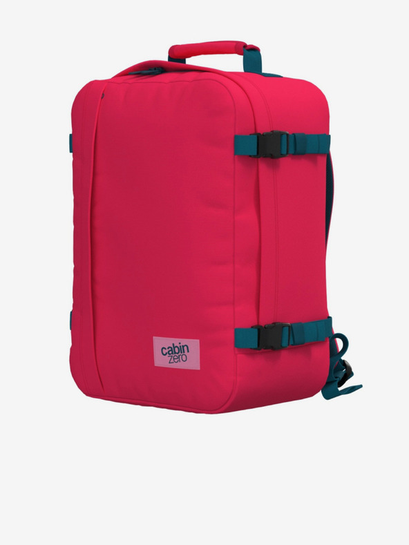 CabinZero Червена раница CabinZero Classic 36L Miami magenta
