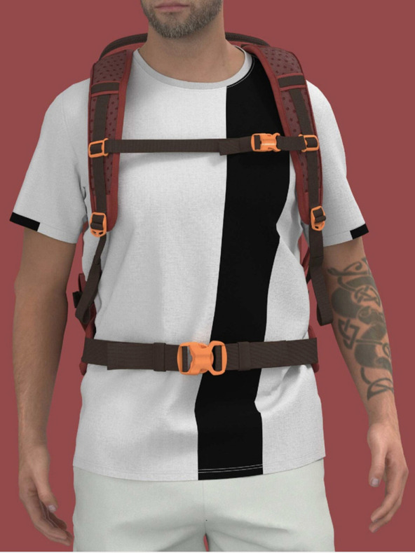 CabinZero Раница CabinZero Adv Pro 42L червена сангрия