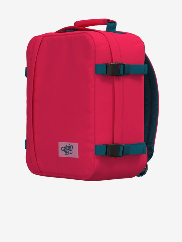 CabinZero Червена раница CabinZero Classic 28L Miami magenta