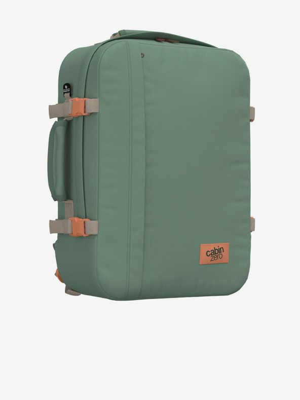 CabinZero Зелена унисекс раница CabinZero Classic 44L Sage forest