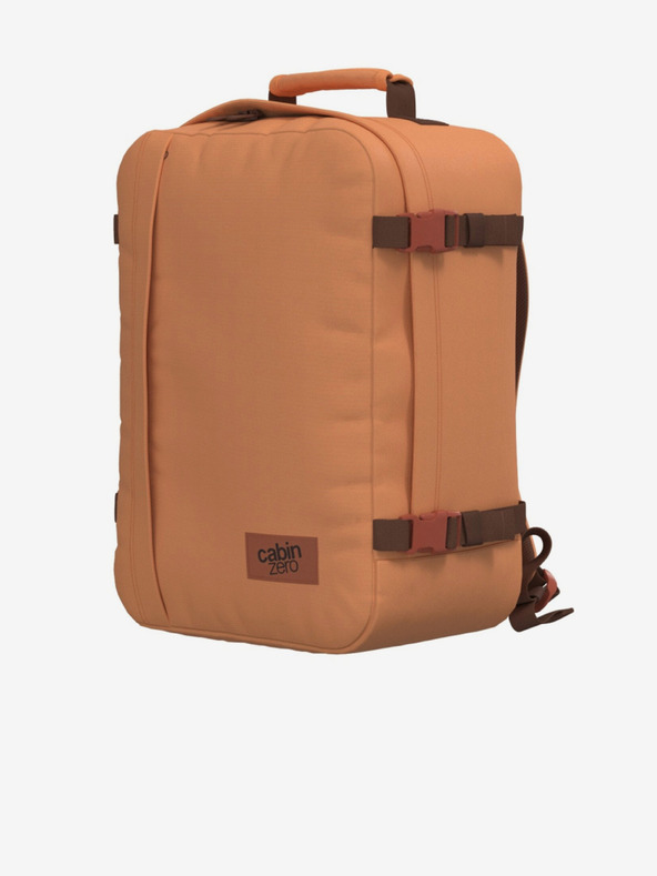 CabinZero Кафява раница CabinZero Classic 36L Gobi sands