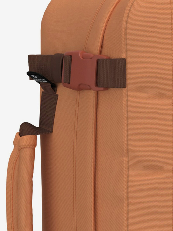 CabinZero Кафява раница CabinZero Classic 36L Gobi sands