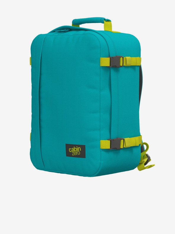 CabinZero Тюркоазена раница CabinZero Classic 36L Aqua lagoon