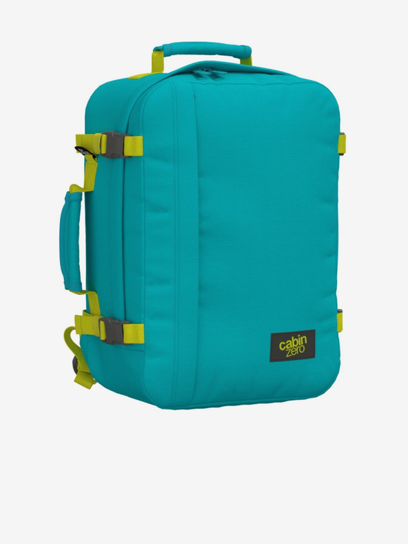 CabinZero Тюркоазена раница CabinZero Classic 36L Aqua lagoon