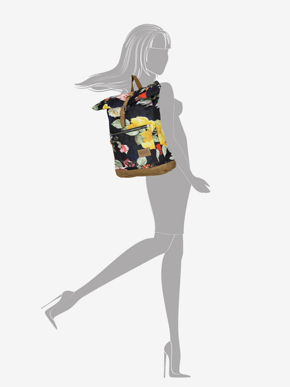 Enrico Benetti Santiago 15" Notebook Backpack Multi Roses Раница