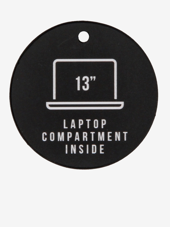 Enrico Benetti Раница Enrico Benetti Rotterdam 13" раница за преносим компютър Черно