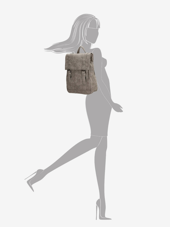 Enrico Benetti Раница Enrico Benetti Amy 8 l Средно сиво