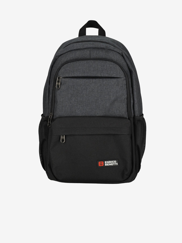 Enrico Benetti Раница Енрико Бенети Хамбург Раница за бележник 23 л Сива