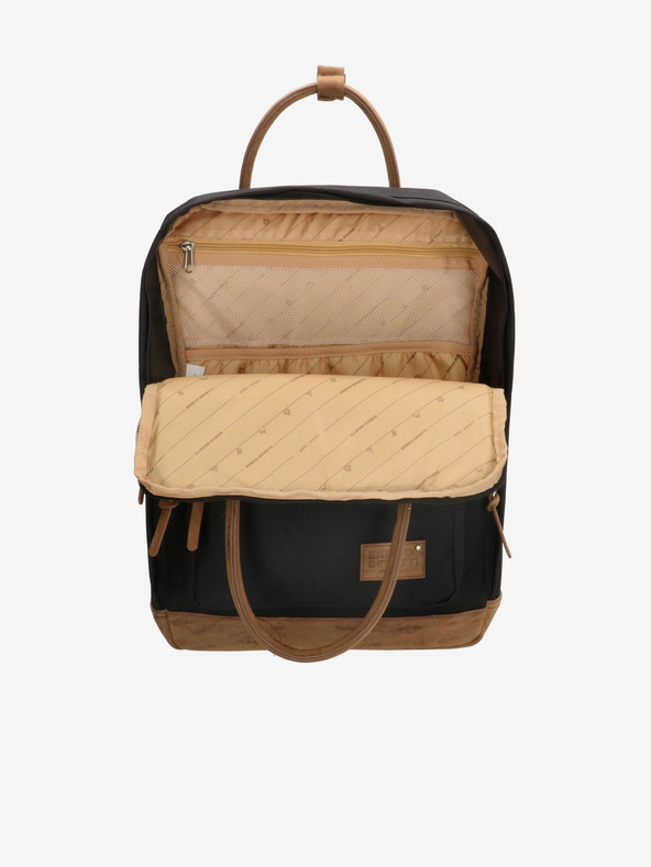 Enrico Benetti Раница Енрико Бенети Сантяго 17" раница за тетрадки 19 л Черно