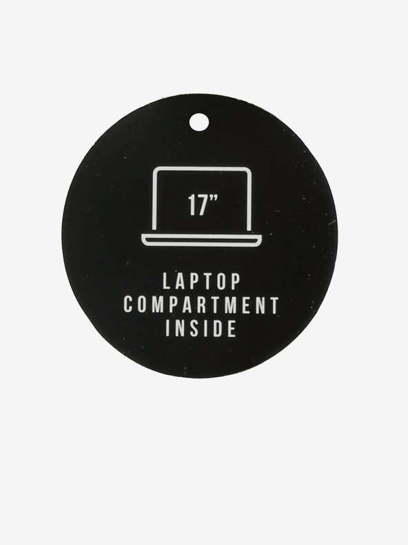 Enrico Benetti Enrico Benetti Cornell 17" раница за преносим компютър Roll Top Black