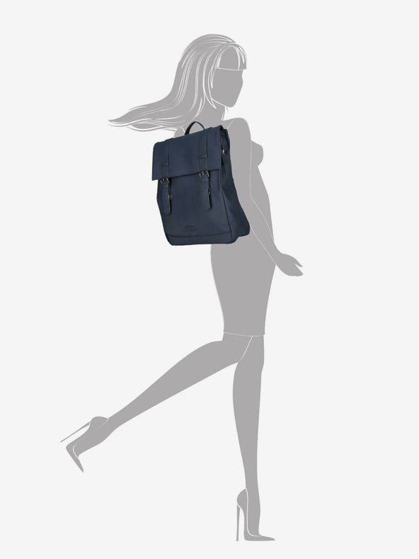 Enrico Benetti Раница за таблет Enrico Benetti Maeve Синя раница