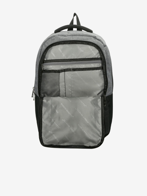 Enrico Benetti Раница за преносими компютри Enrico Benetti Hamburg 15" Светлосива раница