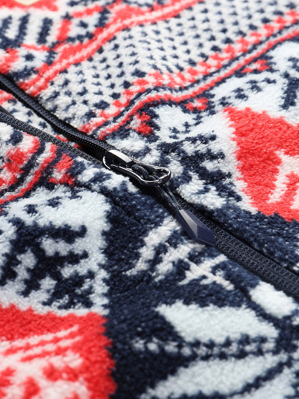 ALPINE PRO Дамски суитчър Supratherm Alpine Pro Eflina в червено и синьо