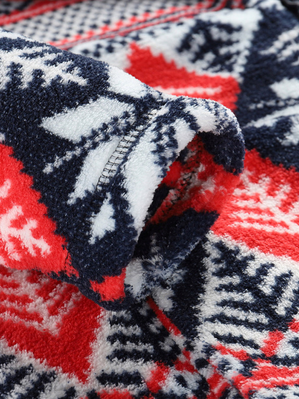 ALPINE PRO Дамски суитчър Supratherm Alpine Pro Eflina в червено и синьо