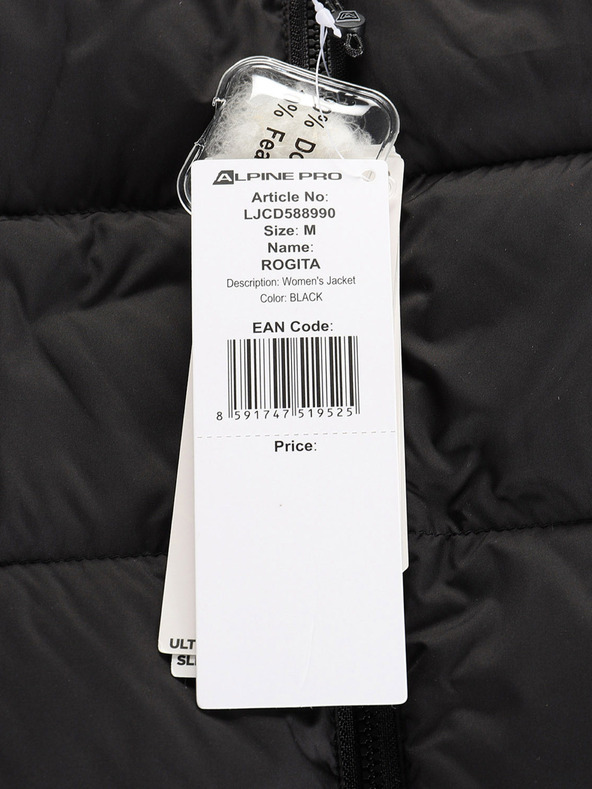 ALPINE PRO Дамско зимно пухено яке с DWR ALPINE PRO Rogita