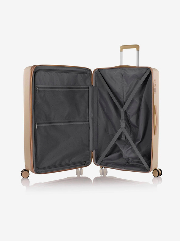 Heys Светлокафяв пътнически куфар Heys Pastel L