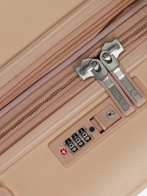 Heys Светлокафяв пътнически куфар Heys Pastel L