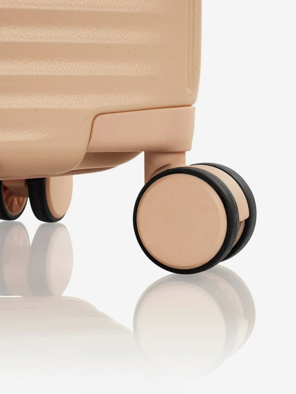 Heys Светлокафяв пътнически куфар Heys Pastel L