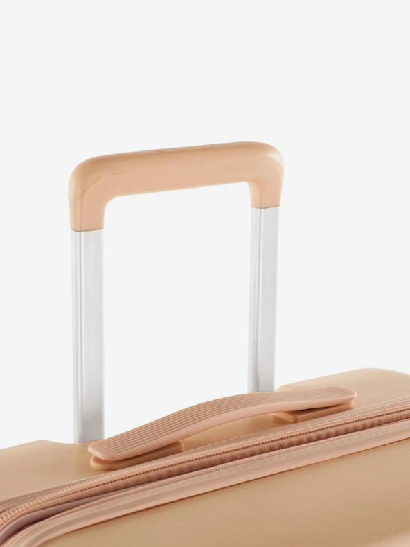 Heys Светлокафяв пътнически куфар Heys Pastel L