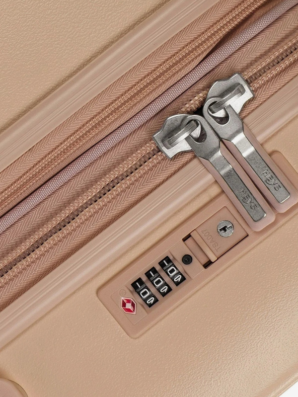 Heys Бежов пастелен пътнически куфар Heys S