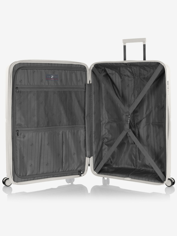 Heys Бял пътнически куфар Heys Airlite L