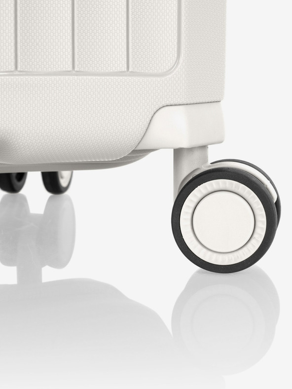 Heys Бял пътнически куфар Heys Airlite L
