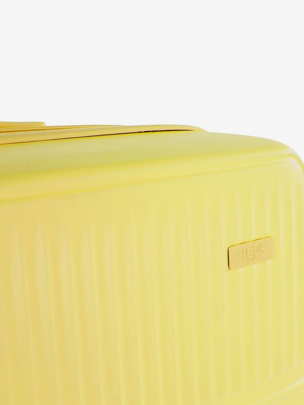 Heys Жълт пътнически куфар Heys Pastel L